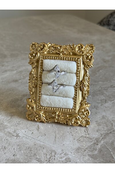 kems jewels Markiz Kesim Damla Model Çelik Yüzük