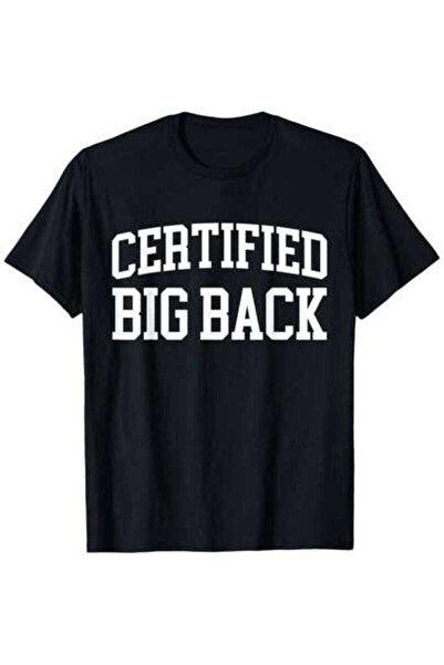 21JNRY تي شيرت معتمد من Big Back، ذو ياقة دائرية، تصميم عادي، أكمام قصيرة، قم...