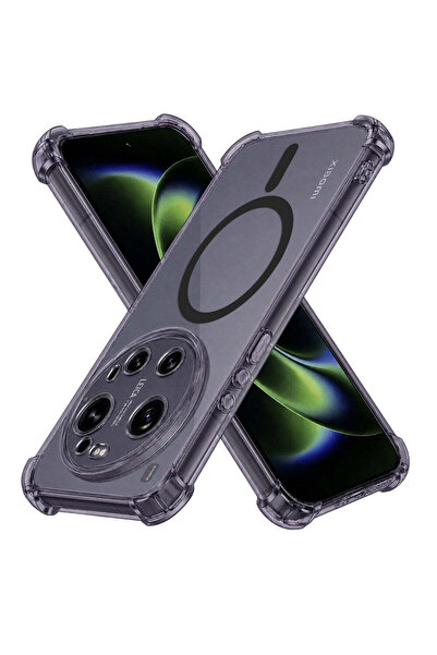Techsuit Husă pentru Xiaomi 17 Ultra, Antișoc, din Silicon Transparent, MagSa...