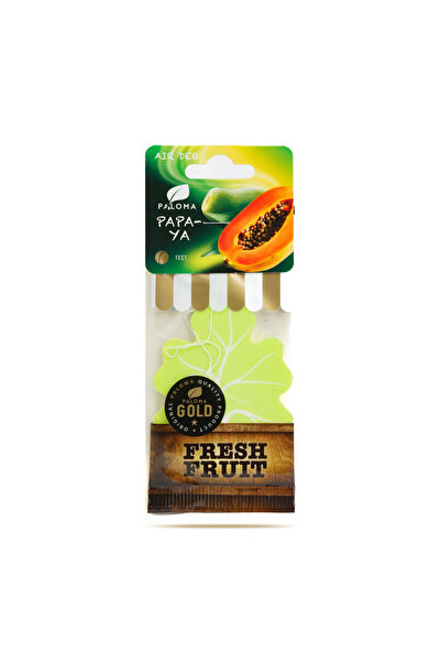 PALOMA Odorizant auto Gold Fresh Fruit Papaya, cu aromă de fructe de papaya