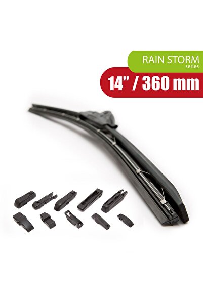 MNC Professional windshield wiper 14 inch, 36 cm, universal, rubber blades, 1...