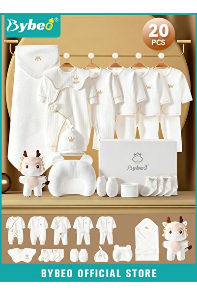 BYBEO 20PCS Newborn Baby Gift Set, Newborn Layette Gift Set for Boys and Girl...