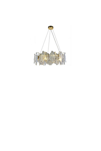 ٍSiera Light Chandelier Leaf Frosted Glass HS 9502