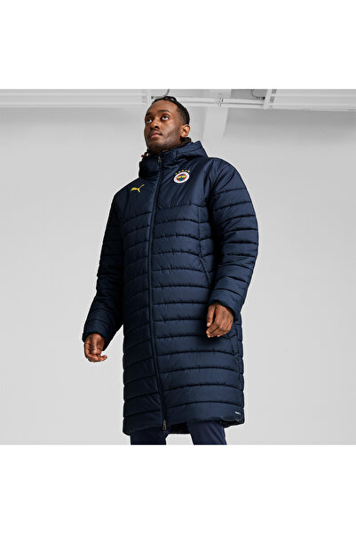 Puma Fenerbahçe Bench Men's Navy Blue Jacket