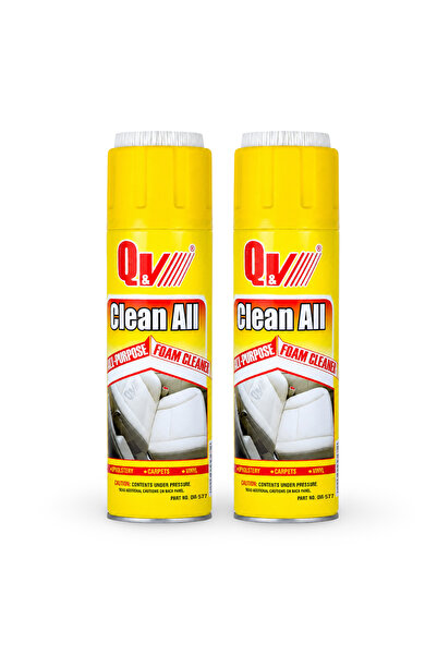 Generic Q&V Combo 2 QV5-577 Clean All Multi-Purpose Foam Cleaner Spray for Ca...