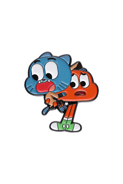 Choice3 XZ9580 Cartoon Animation Comedy Enamel Pins Mischievous Adventure Blu...