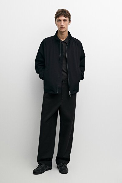 Massimo Dutti Barrel fit detaylı pantolon
