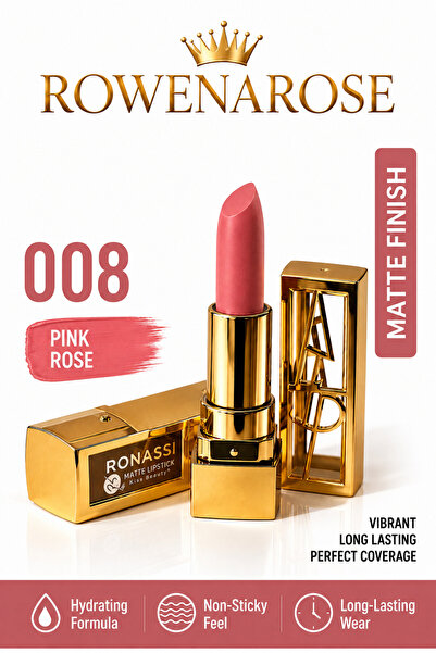 ROWENAROSE Nemlendirici Parlak Ruj- Sheer Up Lipstick