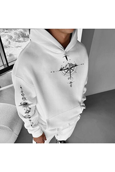 bellanova Unisex Printed Hooded Sweatshirt