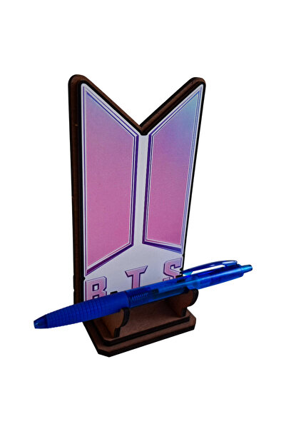 OEM Figurina BTS Kpop Sigil Logo Merch, 15 cm, lemn