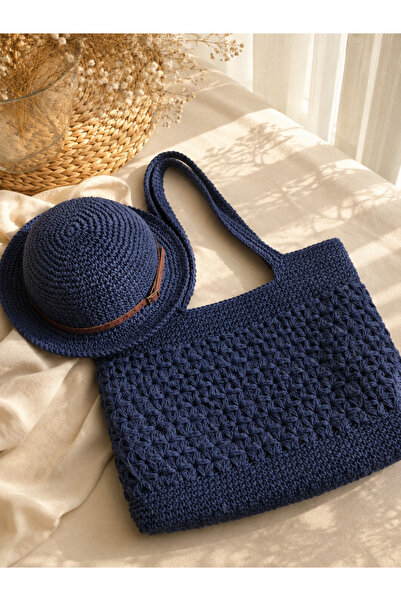 ARTTMACRAME Women's Hand Knitted Bag