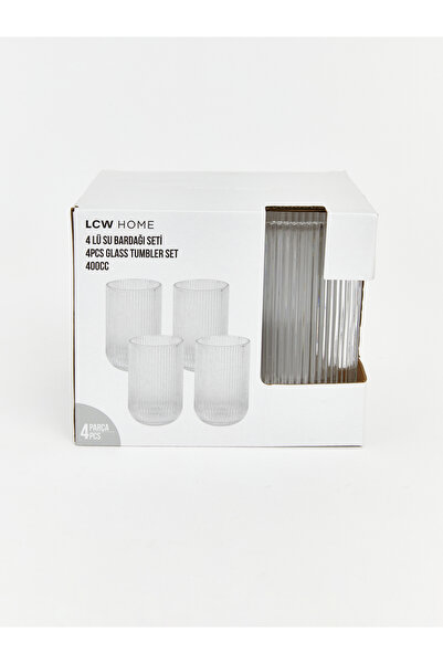 LC Waikiki Glass Water Glass Set 4-pack 400 ml