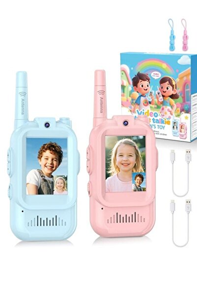 GENERIK Kids Video Walkie Talkie Toy Set – Rechargeable HD Camera Walkie Talk...