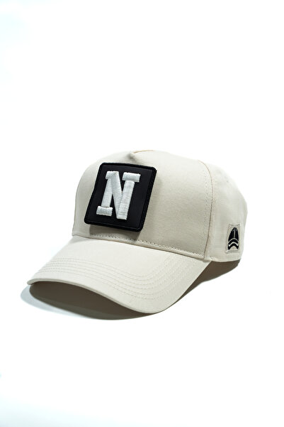 all hats Interchangeable Patch Hat with Letter N Patch Detail |   Meshless Fl...