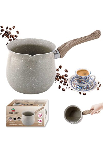 Kinghoff MARBLE FIERBĂTOR DE CAFEA TURCEASCĂ 1.8L KH-1982 INDUCȚIE