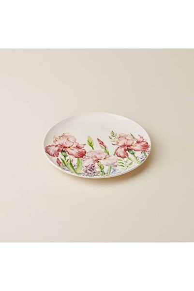 Ülger Seramik Flower Pasta Tabağı - Renkli - 21 cm