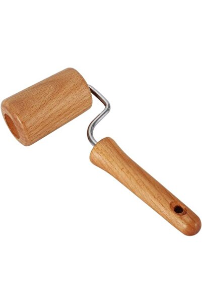 STARSTAR Wooden rolling pin, non-stick, suitable for cookies and pizza, natur...