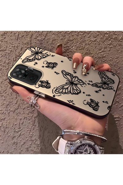 CHICASELUX حافظة Redmi Note 10 Pro المتوافقة مع طراز Night Style Butterfly ال...