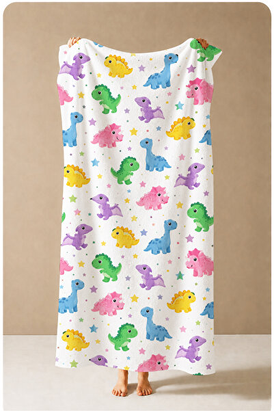Evmila Cute Green Turtle Mini Ocean Summer Patterned 70X150 Beach Towel - Cot...