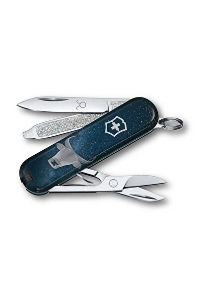 Victorinox 0.6223.2TAU Classic SD Zodiac Signs 58mm Çakı, Boğa Burcu