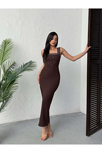 MODA DURAĞI ROCHIE MAXI DE CALITATE CU PIETRE MARO