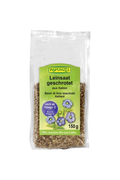 Rapunzel Semințe de in măcinate bio, 150g
