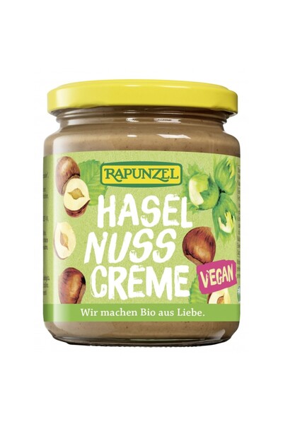 Rapunzel Cremă vegană organică de alune, 250g