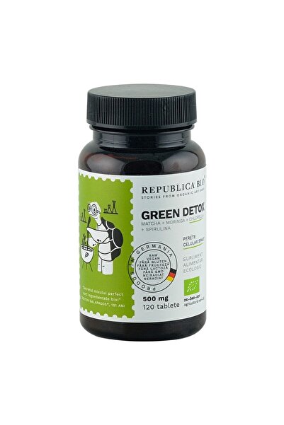 Republica BIO Green Detox 120 tablete organice, 60g