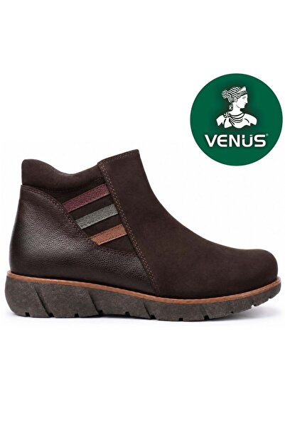 Venüs حذاء نسائي من الجلد الطبيعي من Olipuke بنعل مسطح غير قابل للانزلاق بالل...