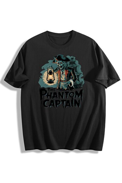 Generic Brand The Phantom Captain Skeleton Pirate,back to school,crew neck,ca...