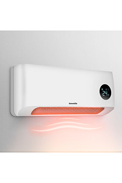Alista Home Стенен електрически отоплител, 1000-2000W, LED дисплей, термостат...
