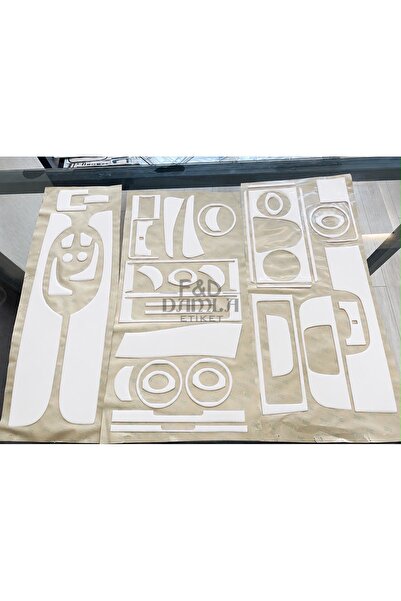 FD Damla Etiket Iveco Daily 2007-2013 Dashboard Console Trim Front Chest Maho...