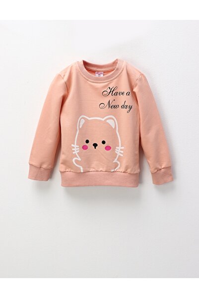 MiniKids Bluza Have a New Day, roz-pal