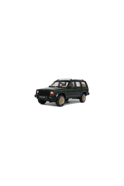 Otto Models 1:18 Scale Model of a 1995 Jeep Cherokee XJ Limited in Hunter Gre...