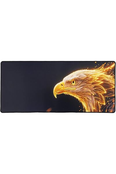 GENERAL XXL Professional Large Mouse Pad & Computer Game Mouse Mat (90x40 Black)