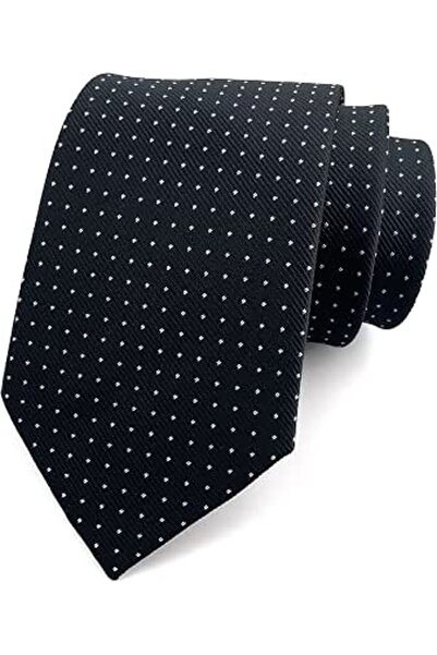 GENERAL Secdtie Men's Classic Solid Color Ties Soft Business Casual Attire Su...