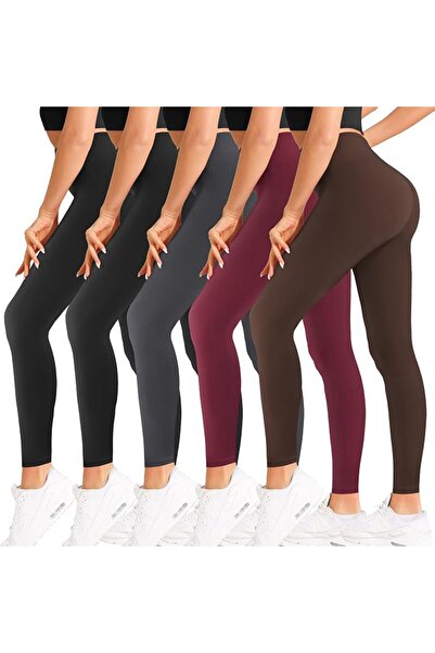 Naturalium Natural Feelings High Waisted Leggings for Women Ultra Soft Stretc...