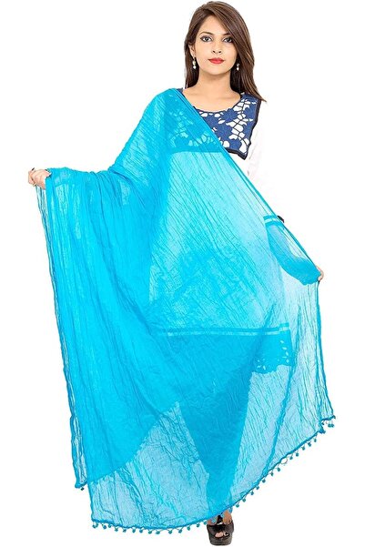 GENERAL Stylesindia Cotton Solid Colors Women Dupatta scarves Shawl