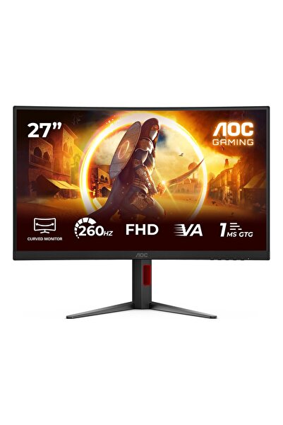 Aoc Οθόνη C27G4Z2 27 ιντσών 1920 x 1080 px VA 260 Hz Καμπύλη Gaming