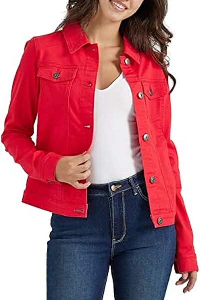 Wrangler Authentics Womens Denim Jacket Denim Jacket