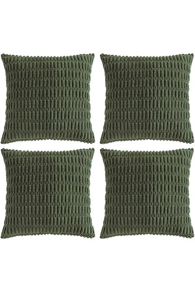 Fancy Homi 4 Packs Boho Fall Decorative Throw Pillow Covers 18x18 Inch for Li...