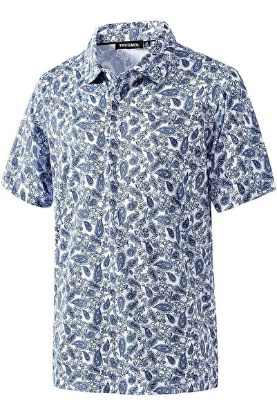 GENERAL Golf Shirts for Men Dry Fit Performance Print Short Sleeve Moisture W...