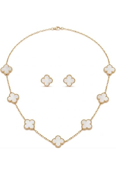 Houzi 2 PCS Jewelry Set – Necklace & Stud Earrings ,