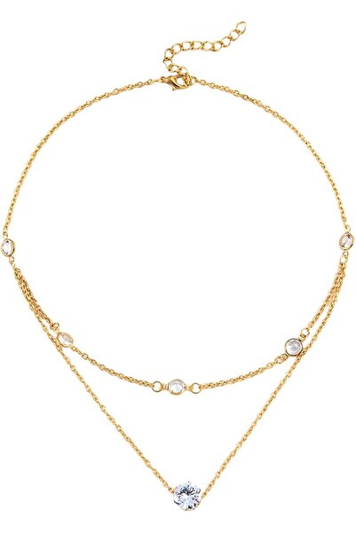 Shining Diva Fashion Stylish Multilayer Chain Pendant Necklace for Women and ...