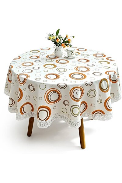 Generic Brand Round washable tablecloth – Waterproof round PVC tablecloth – R...
