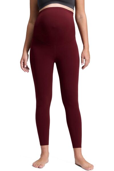 CRZ YOGA Womens Butterluxe Maternity Leggings over the Belly 25" - Buttery So...
