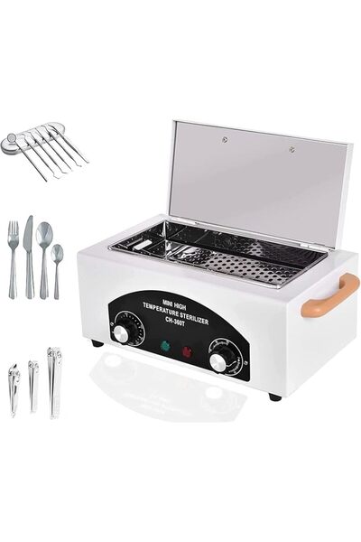 SYOSI High Temperature Metal Cabinet, with Timer Dry Heat Sterilizer, 2.2L Mi...