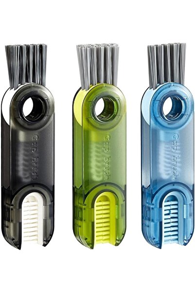 ECVV 6 in 1 Baby Bottle Brush Set with Bottle Soap Dispenser and Stand, Nippl...