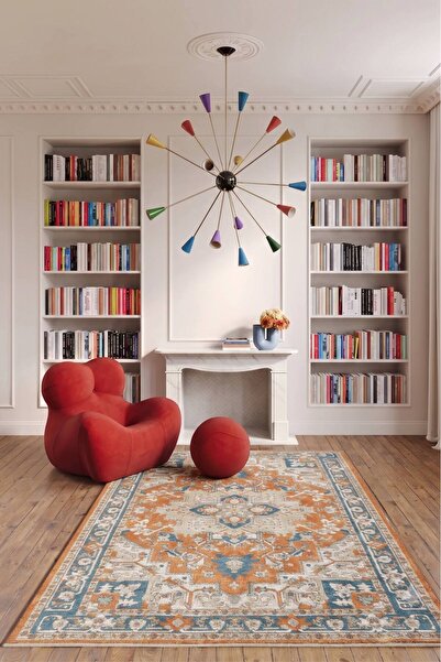 APEX HALI Özel Tezgah Halısı Salon Oturma Odası Halısı Modern Klasik Yumuşak ...