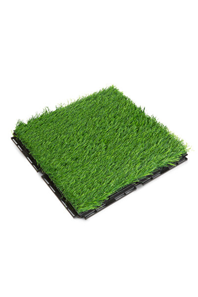 Alista Home Gazon artificial modular, 30 mm, 30x30 cm, verde, rezistent la UV...